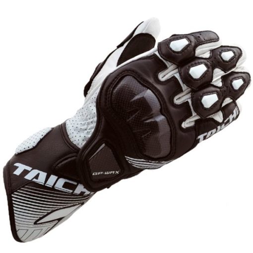 RS Taichi GP WRX Racing Gloves White Black L