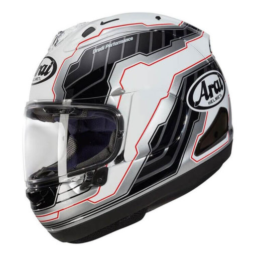 ARAI RX7V Mamola Edge White Full Face Helmet
