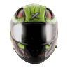 AXOR APEX Venomous Gloss Black Fluorescent Green Full Face Helmet
