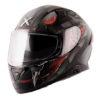 AXOR APEX Venomous Gloss Black Grey Full Face Helmet
