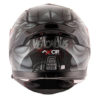 AXOR APEX Venomous Gloss Black Grey Full Face Helmet 3