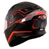 AXOR Apex Grid Matt Black Orange Full Face Helmet 1