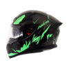 AXOR Apex Hunter Matt Black Fluorescent Green Full Face Helmet