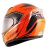 AXOR RAGE ECCO Gloss Orange Black Full Face Helmet 2