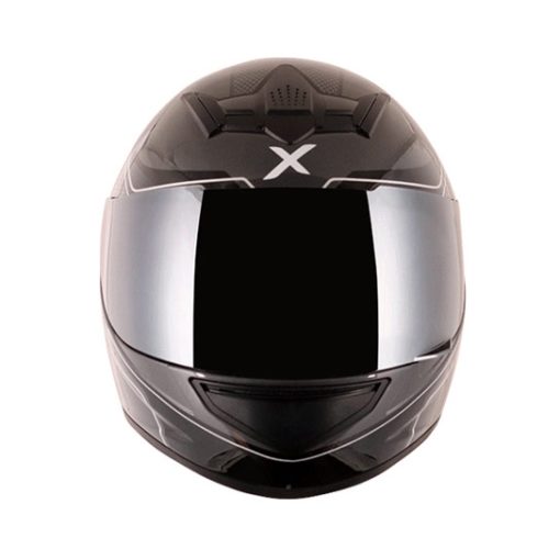 AXOR RAGE ECCO Matt Athena Grey Black Full Face Helmet 3