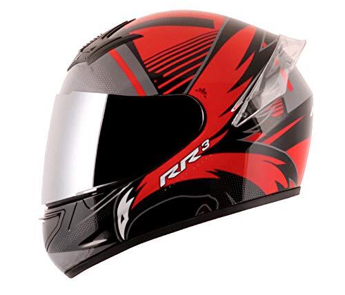 AXOR RAGE RR3 Gloss Black Red Full Face Helmet