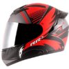 AXOR RAGE RR3 Matt Black Red Full Face Helmet 2