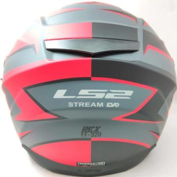 LS2 FF320 Stream Evo Rex Matt Black Red Full Face Helmet 1