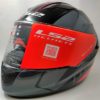 LS2 FF320 Stream Evo Stash Gloss Black Red Full Face Helmet