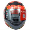 LS2 FF352 Kascal Black Orange Gloss Full Face Helmet 2
