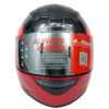LS2 FF352 Kascal Gloss Black Red Full Face Helmet 3