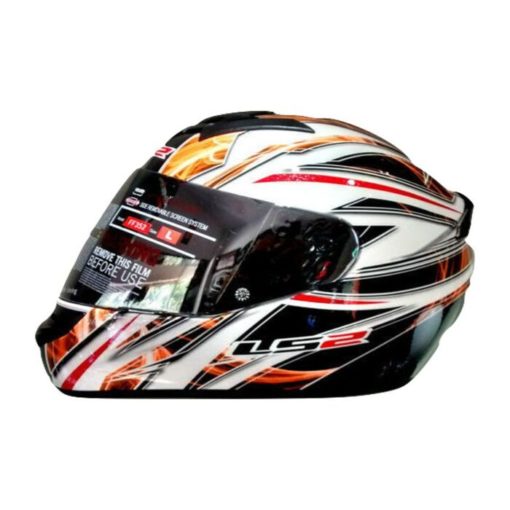 LS2 FF352 Orange Blast Full Face Helmet 3