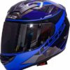 LS2 FF352 Rookie Recruit Gloss Black Blue Full Face Helmet