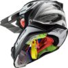 LS2 MX470 Subverter Power Jeans Black White Motocross Helmet 1