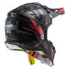 LS2 MX470 Subverter Troop Matt Gloss Black Red Motocross Helmet 1