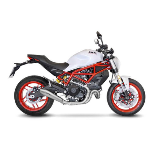 LeoVince GP Style SS Slip on Exhaust for Ducati Monster 797