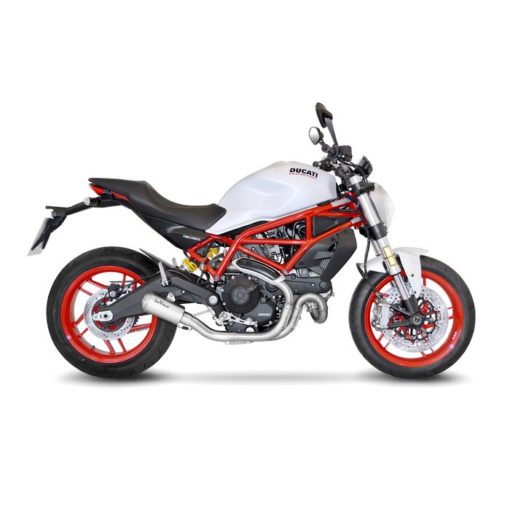 LeoVince LV 10 SS Slip On Exhaust for Ducati Monster 797