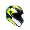 AGV CORSA R E2205 Multi SuperSport Gloss Black White Lime Full Face Helmet