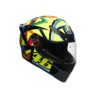 AGV K1 Top Soleluna 2017 Gloss Black Yellow Full Face Helmet