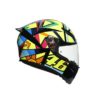 AGV K1 Top Soleluna 2017 Gloss Black Yellow Full Face Helmet 2