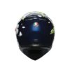 AGV K3SV Multi MPLK Gloss Bubble Blue White Fluorescent Yellow Full Face Helmet 6