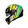 AGV K3SV Top MPLK Tribe 46 Gloss Black Yellow Full Face Helmet 4