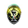 AGV K3SV Top MPLK Tribe 46 Gloss Black Yellow Full Face Helmet 7