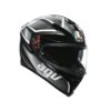 AGV K5S Multi MPLK Gloss Tempest Black Silver Full Face Helmet