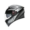 AGV K5S Multi MPLK Gloss Tempest Black Silver Full Face Helmet 3