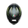 AGV K6 Multi MPLK Gloss Flash Grey Black Lime Full Face Helmet