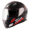 AXOR APEX Turbine Gloss Black Red Grey Full Face Helmet