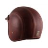 AXOR JET Leather Oil Gloss Beige Brown Open Face Helmet 2