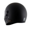 AXOR RETRO DOMINATOR Matt Black Full Face Helmet 3