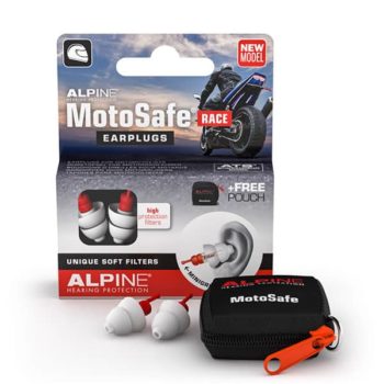 Alpine Hearing Protection Earplugs Motosafe Race 2