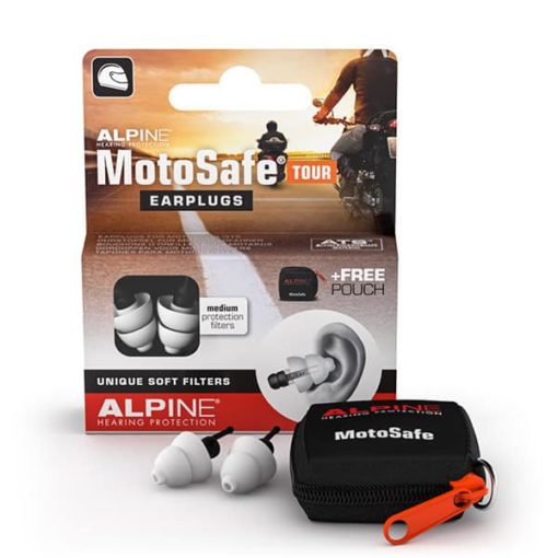 Alpine Hearing Protection Earplugs Motosafe Tour 2