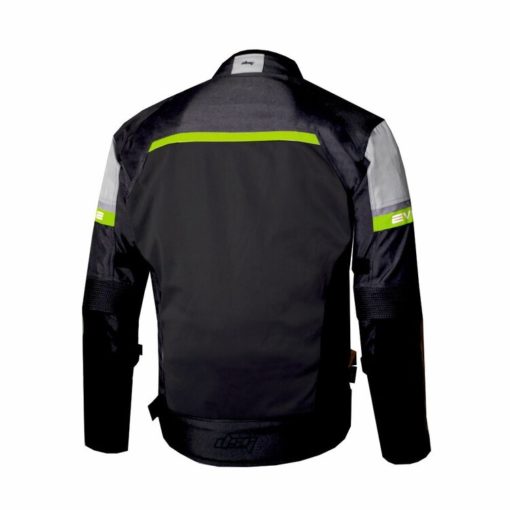 DSG Evo 2 Air Black Grey Fluorescent Yellow Riding Jacket 1