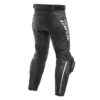 Dainese Delta 3 ST Leather Black White Riding Pants