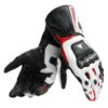 Dainese Steel Pro Black White Red Riding Gloves