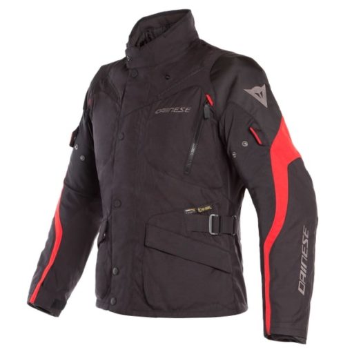 Dainese Tempest 2 D Dry Black Tour Red Riding Jacket 1