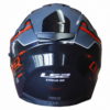 LS2 FF320 Badas Gloss Black Red Full Face Helmet 2