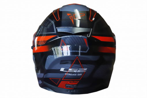 LS2 FF320 Exo Gloss Black Red Full Face Helmet 2