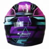 LS2 FF320 Exo Gloss Black Turquoise Full Face Helmet 2
