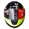 LS2 FF320 Exo Matt Black Fluorescent Yellow Full Face Helmet 4