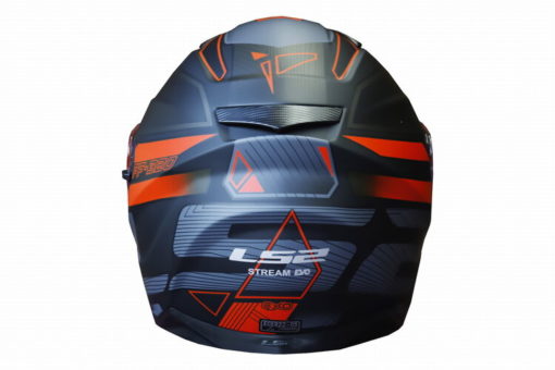 LS2 FF320 Exo Matt Black Red Full Face Helmet 2