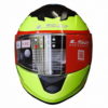 LS2 FF320 Flaux Gloss Black Fluorescent Yellow Full Face Helmet 1