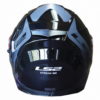 LS2 FF320 Flaux Gloss Black Grey Full Face Helmet 2