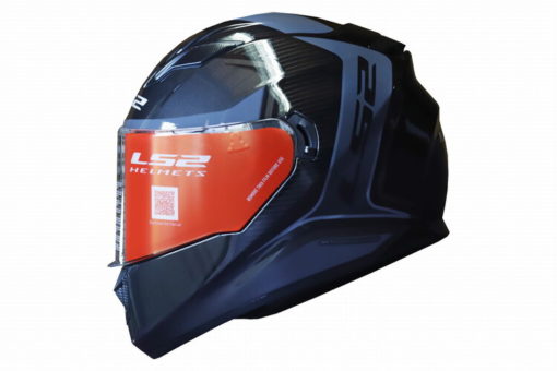 LS2 FF320 Flaux Gloss Black Grey Full Face Helmet