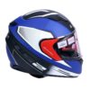 LS2 FF320 Stream Evo Retake Matt Blue White Full Face Helmet 2