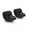 SW Motech Barback Risers 30mm Rise 22mm Back 28mm Handlebar Black