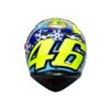AGV K3 SV Top MPLK Rossi Winter Test 2016 Matt Blue White Yellow Full Face Helmet 4